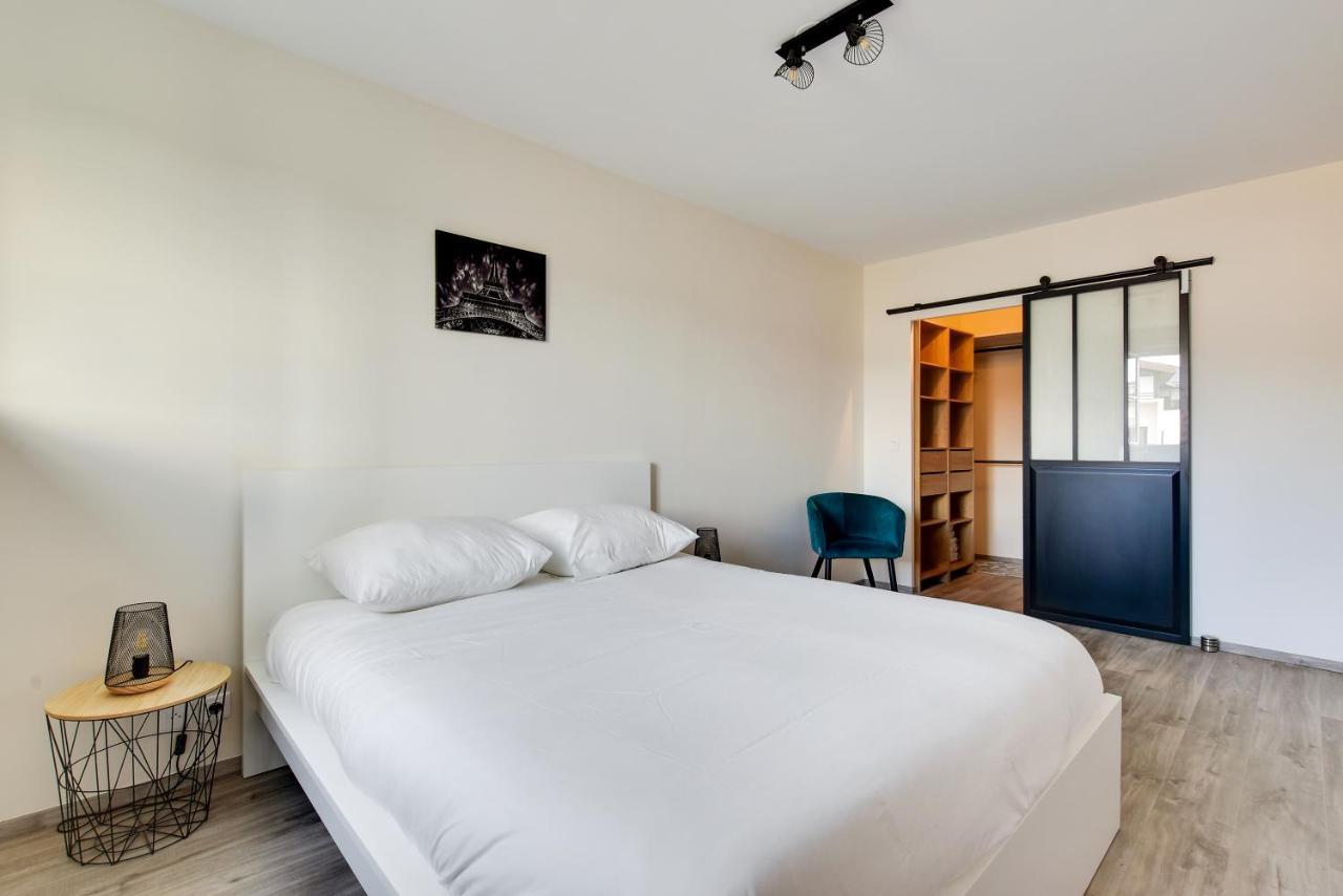 Appart Cosy Quartier Calme Hyper Centre Parking Leilighet Magny-le-Hongre Eksteriør bilde